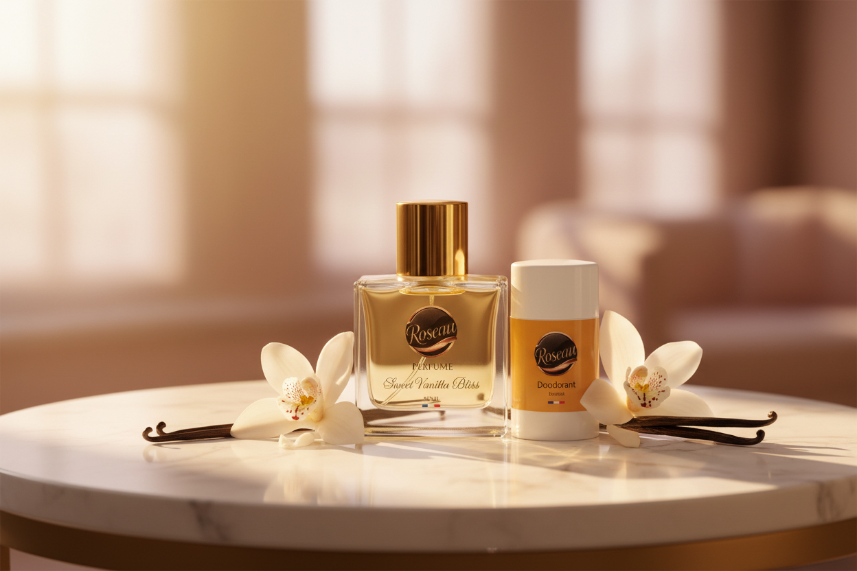 Pack perfume and deodorant cherry